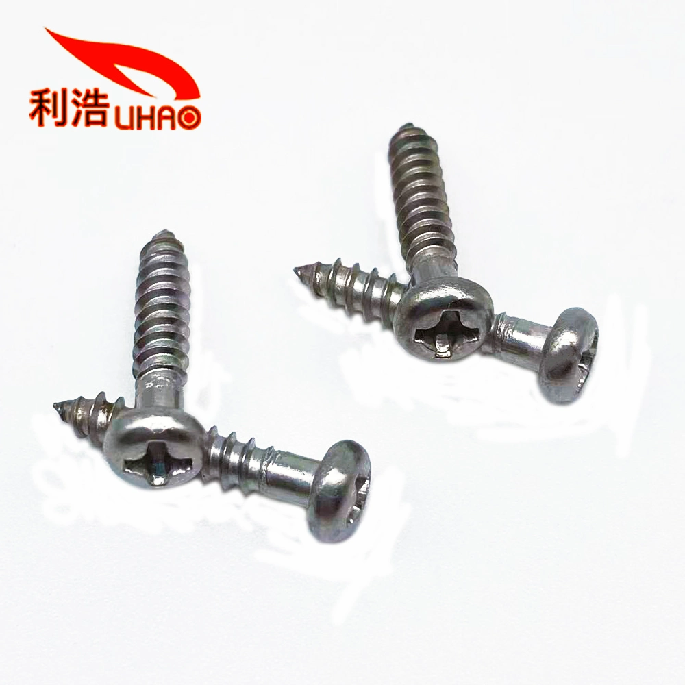 Wholesale Self Tapping Screw Small Flat Head Cross Round Pan Head Thread Screws