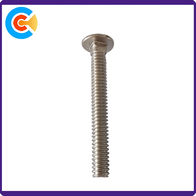 DIN603 Steel Round Head Square Neck Carriage Bolt