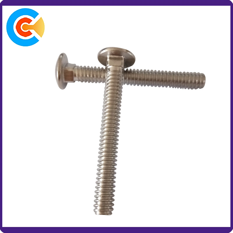 DIN603 Steel Round Head Square Neck Carriage Bolt