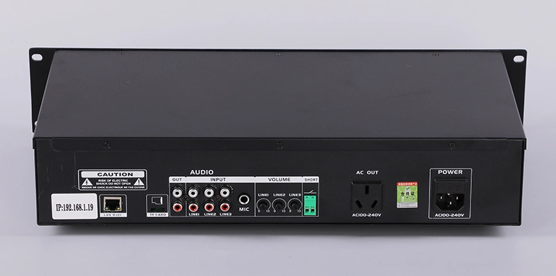 IP Network PA System Audio Peripheral Equipment Terminal for Signal Transformation