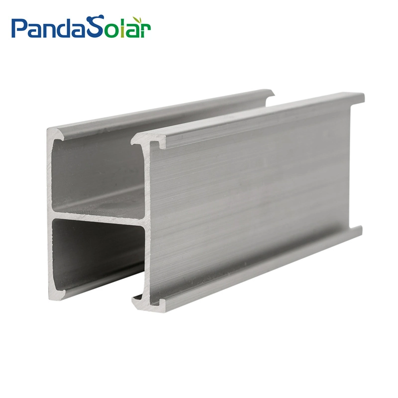 Anodized Aluminum Solar Panel Support Mount Rail