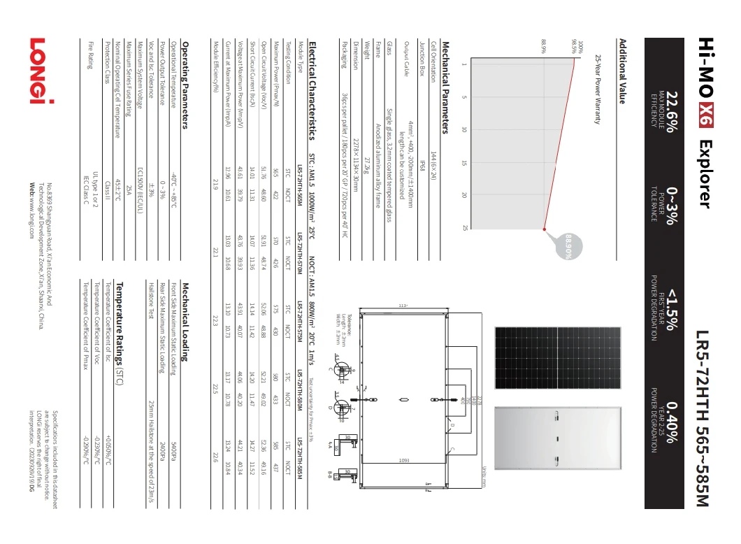 Wholesale Solar Panel Bif Glass Glass Half Cell 550W Photovoltaic with Best Price