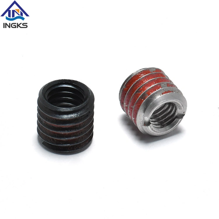 Slotted Self Tapping Threaded Insert Nut with Nylon Patch