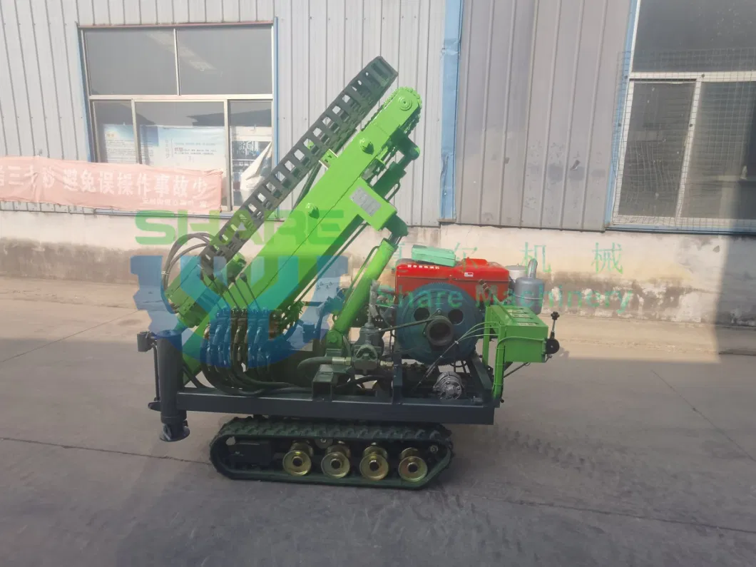 Screw Ground Installation Machine Rotary Drilling Dig Solar Pile Driver Machine Crawler