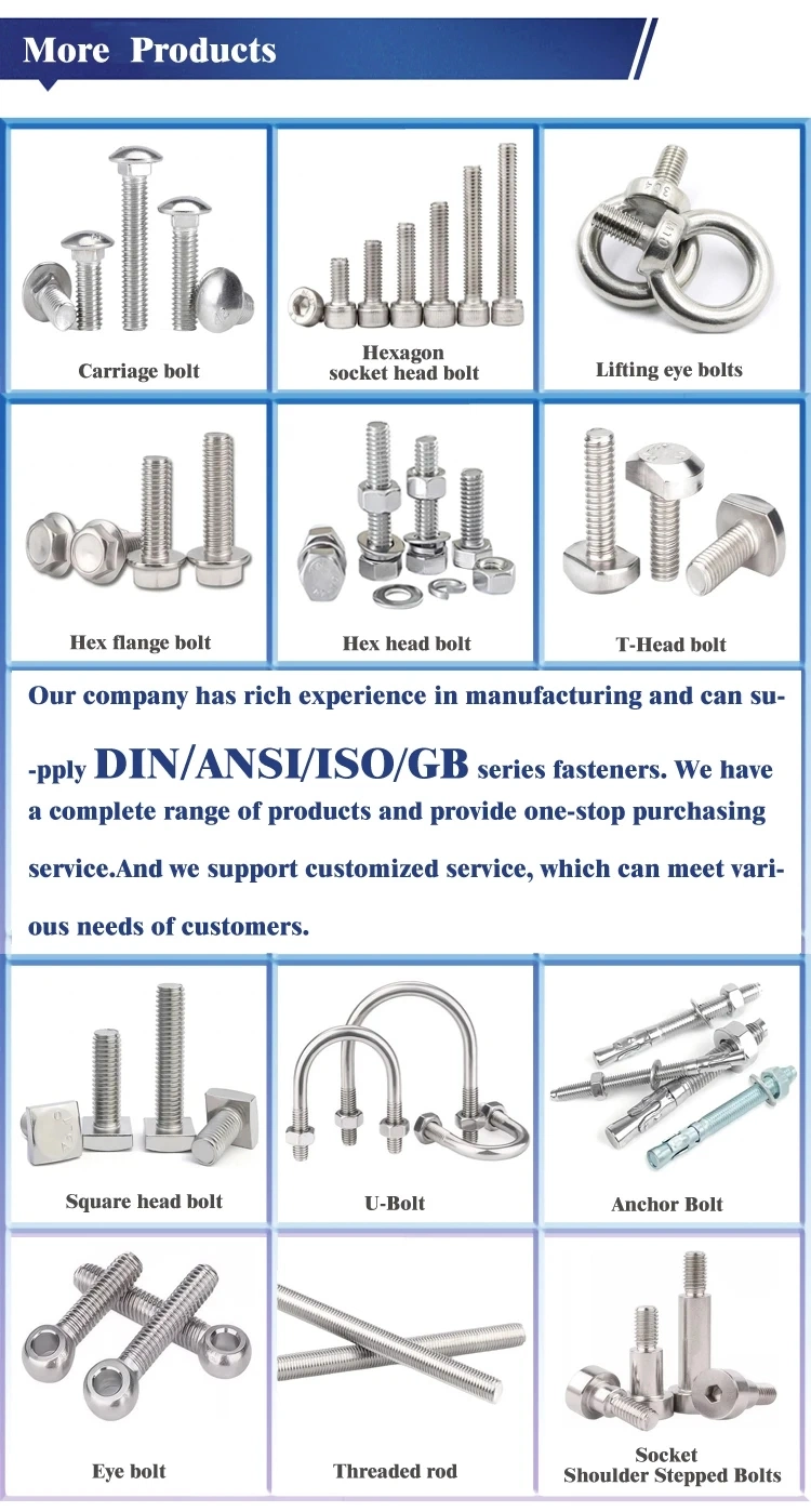 304 Stainless Steel M2 M3 M4 M5 M6 Cylindrical Head Cup Head Hexagon Socket Self Tapping Thread Screw