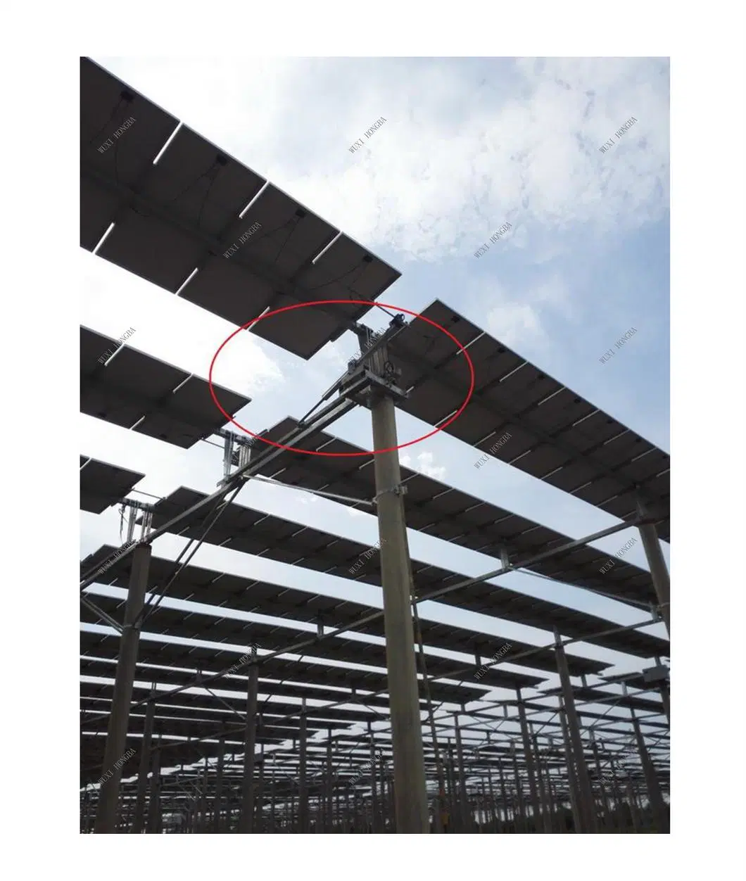 Hb Solar Tracker for Single Axis