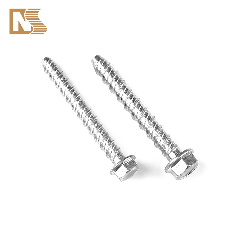 Heavy Duty Flanged Hex Head Self Tapping Concrete Screws Self Tapping Bolt