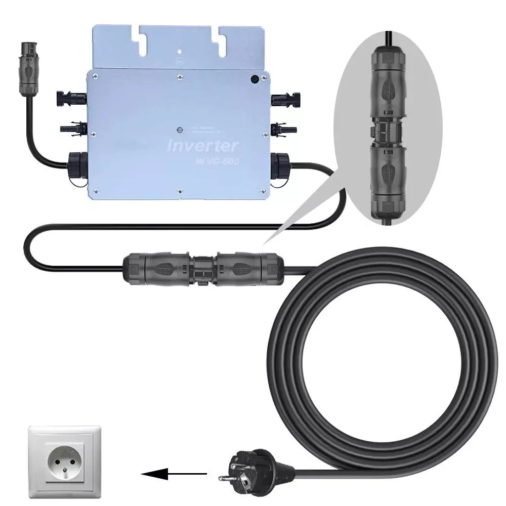 Betteri Bc01 Female to Schuko Plug 3/5/10/15/20m AC Extension Solar Cable