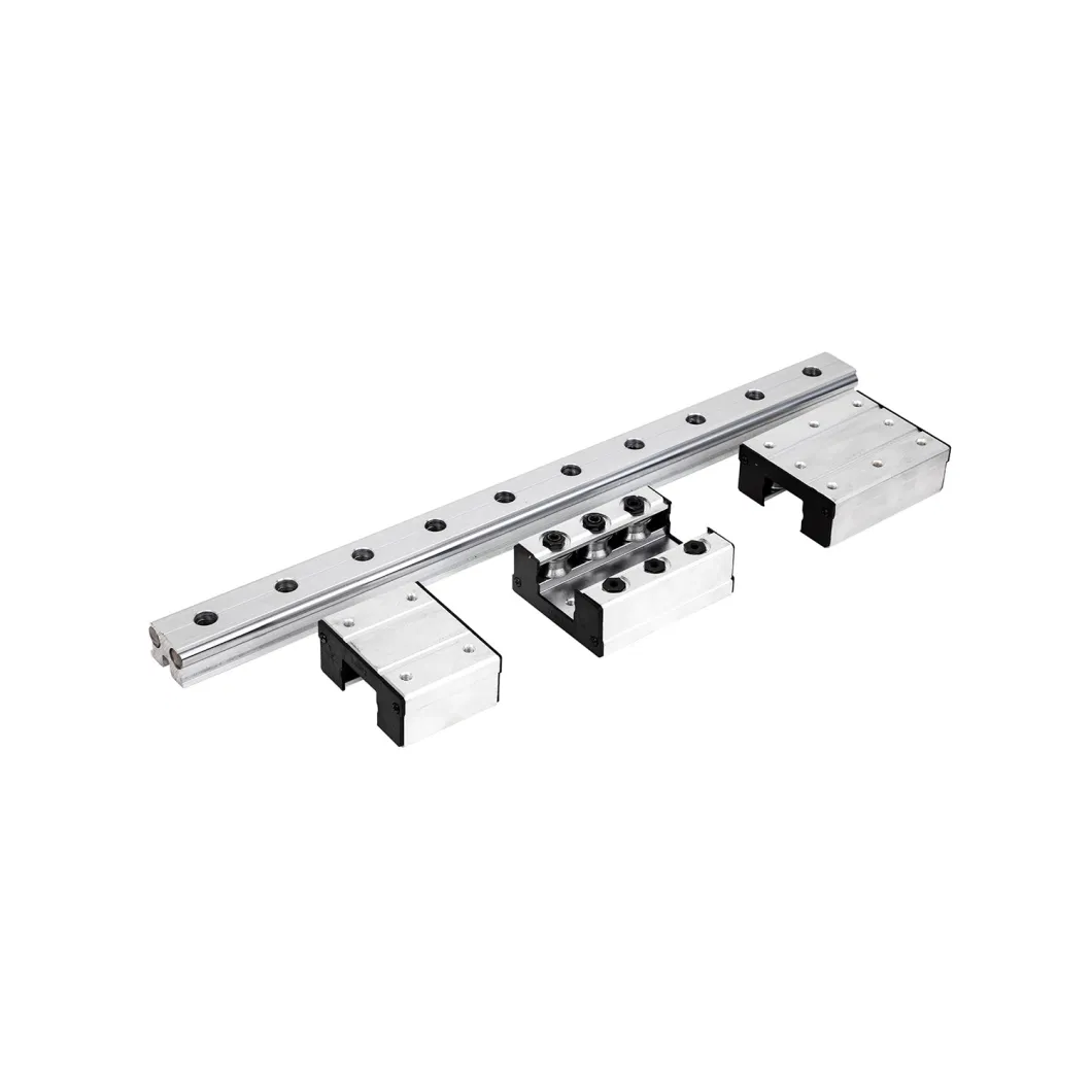 Factory Supply CNC Aluminium Linear Motion Sliding Bearing / Single and Double Roller Linear Guide Rail SBR TBR Lgd Lgd12e Sgr Osg Series