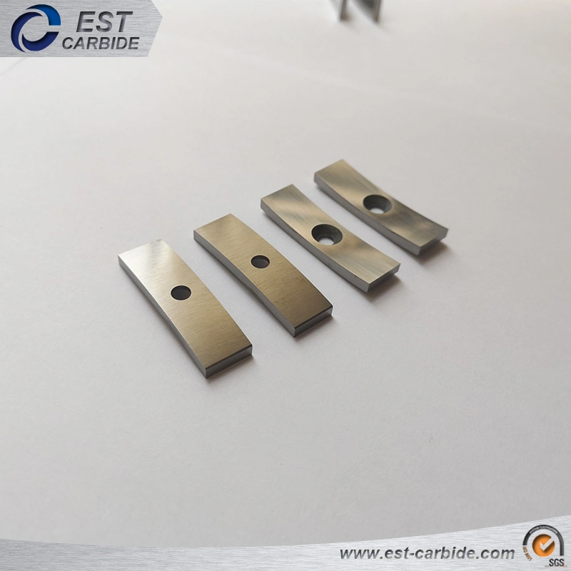 Yg6 Yg8 Ground Carbide Plate with a Hole for Wear Part