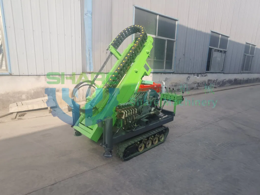 Screw Ground Installation Machine Rotary Drilling Dig Solar Pile Driver Machine Crawler