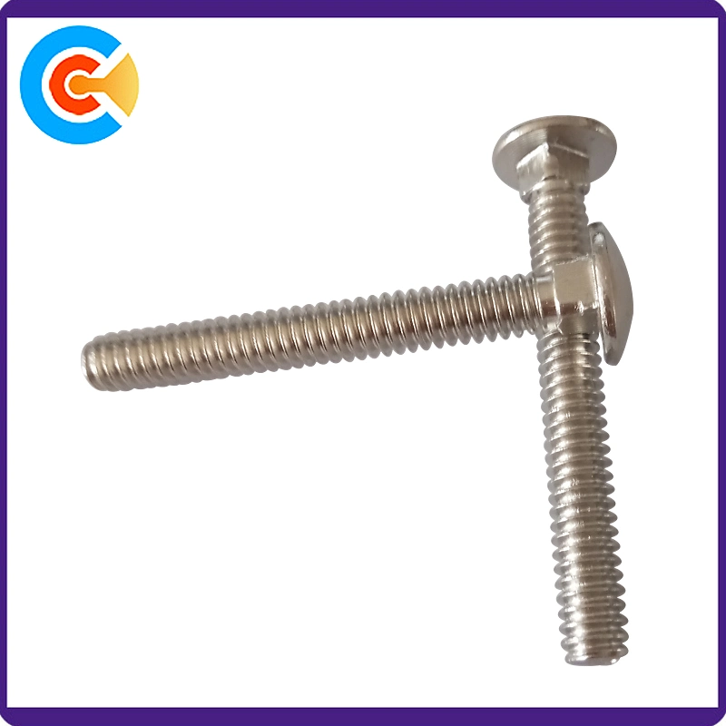 DIN603 Steel Round Head Square Neck Carriage Bolt