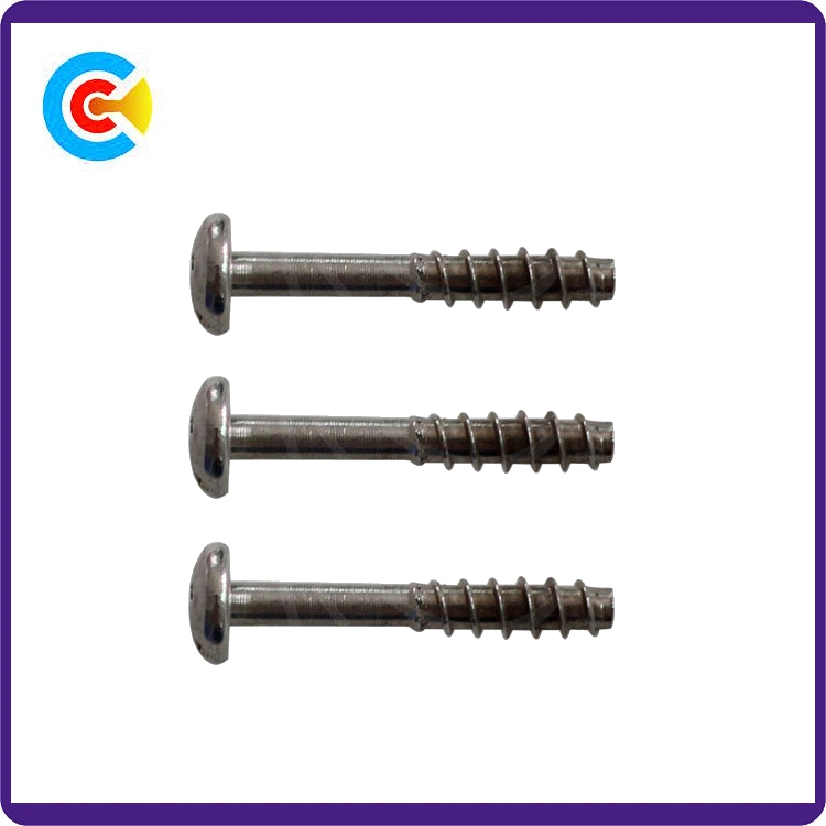 Steel/4.8/8.8/10.9 Flat Tail/Shrink Bar Phillips/Cross Pan Head Inch Self-Tapping Screws