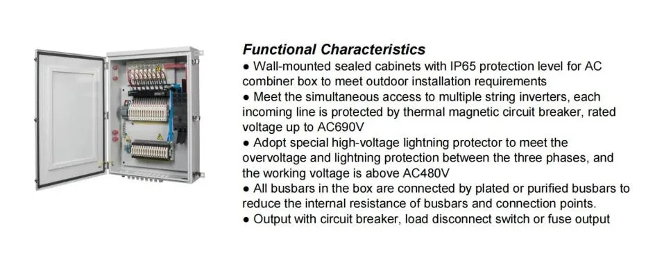 Wholesale High Quality Smart Photovoltaic Junction Box PV Combiner Box