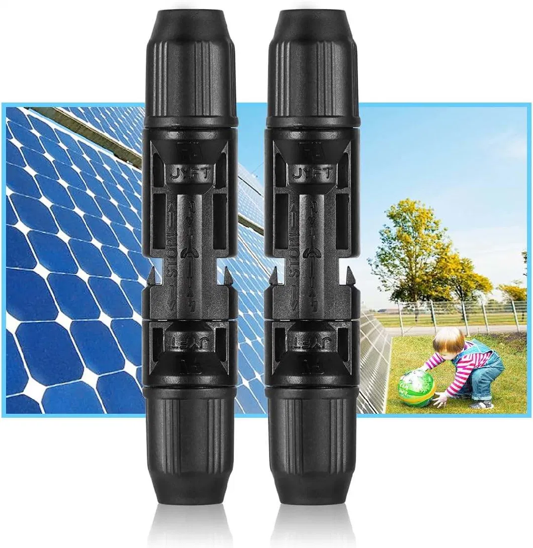 Waterproof Mc4 Solar PV Photovoltaic Connector IP67 IP68 for Solar Energy System