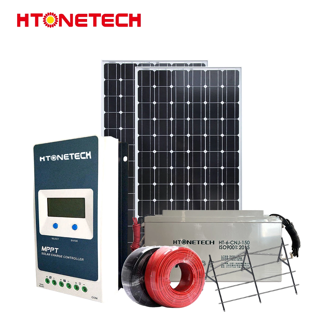 Htonetech 5kw off Grid Solar Power System Complete Kit Manufacturing China 10kw 15kw 20kw 66kw Solar Energy System for Camper Van