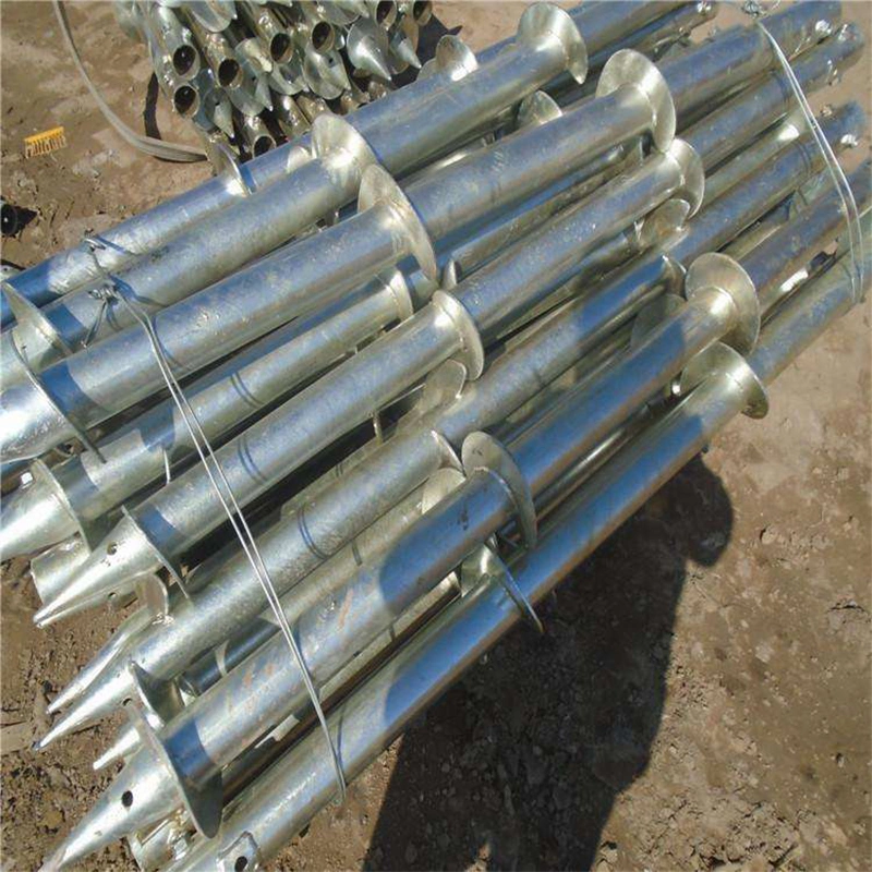 Ground Anchors Foundation Pile Galvanized Solar Ground Screw