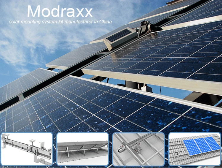 PV Solar Panel Mounting System Aluminum Rail