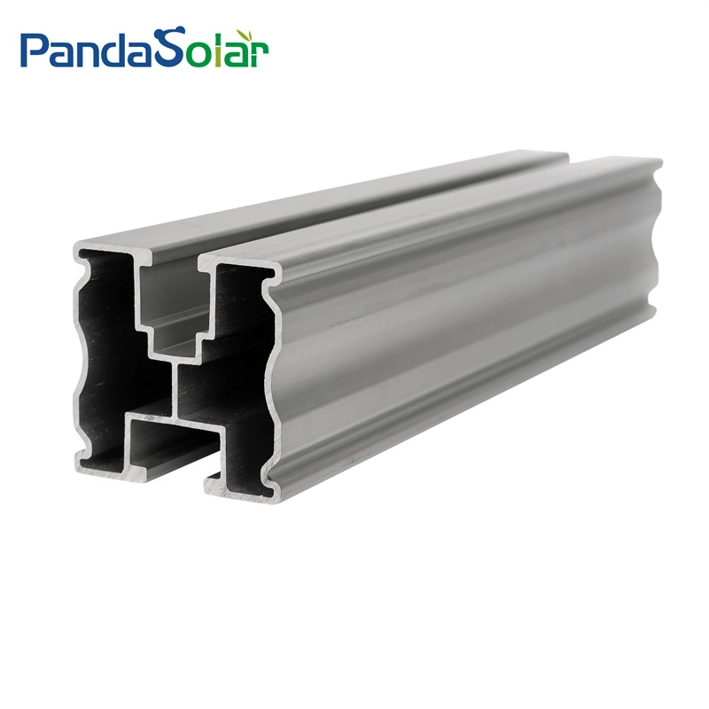 Anodized Aluminum Solar Panel Support Mount Rail