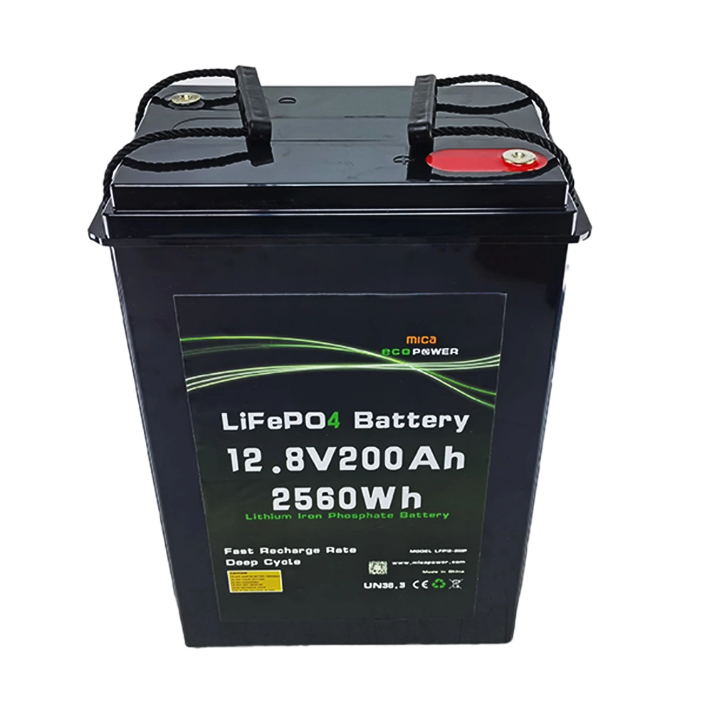 Deep Cycle LiFePO4 Battery Batterie Lithium 12V 200ah for Camper Van RV Battery Solar Energy System RV with CE Certificate