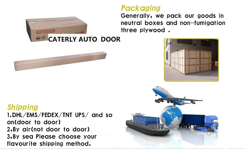 Automatic Sliding Glass Door Rail Length 200cm 300cm 400cm 420cm 450cm 500cm 600cm