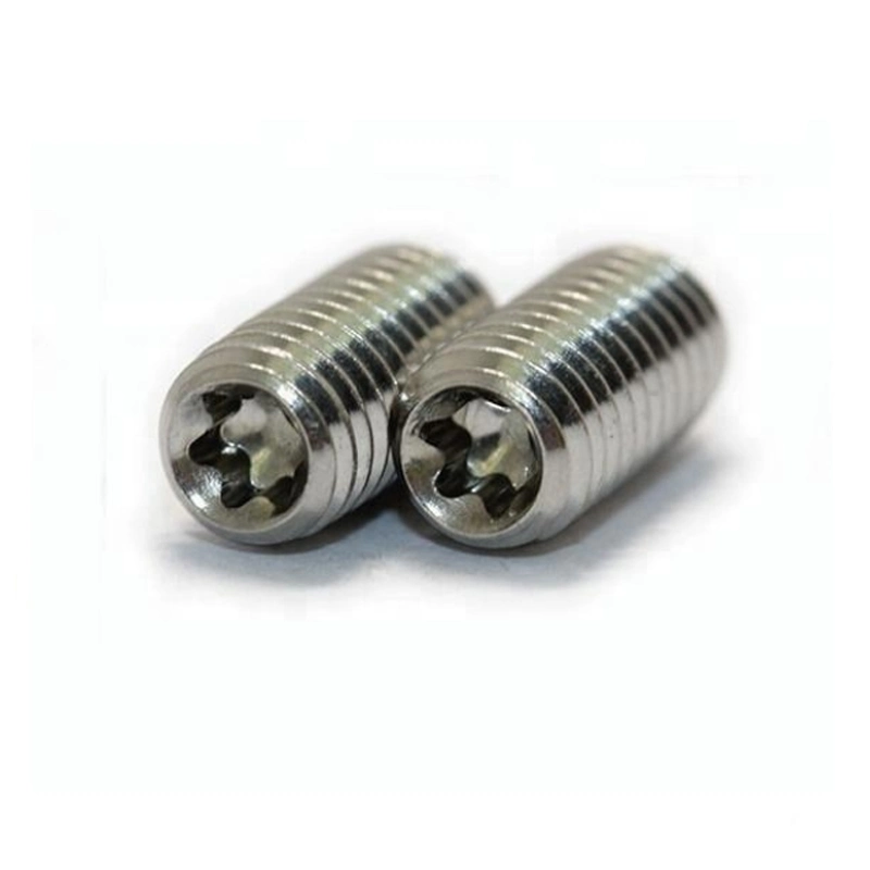 M1 M2 M3 M4 M5 M5 T6 T8 T10 Tiranium Star Plum Torx Security Self Tapping Grub Set Screws with Cone Point