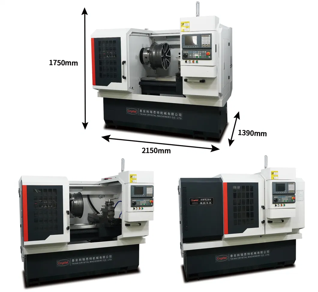 Wheel Repair Lathe Awr28h with Ruby Probe