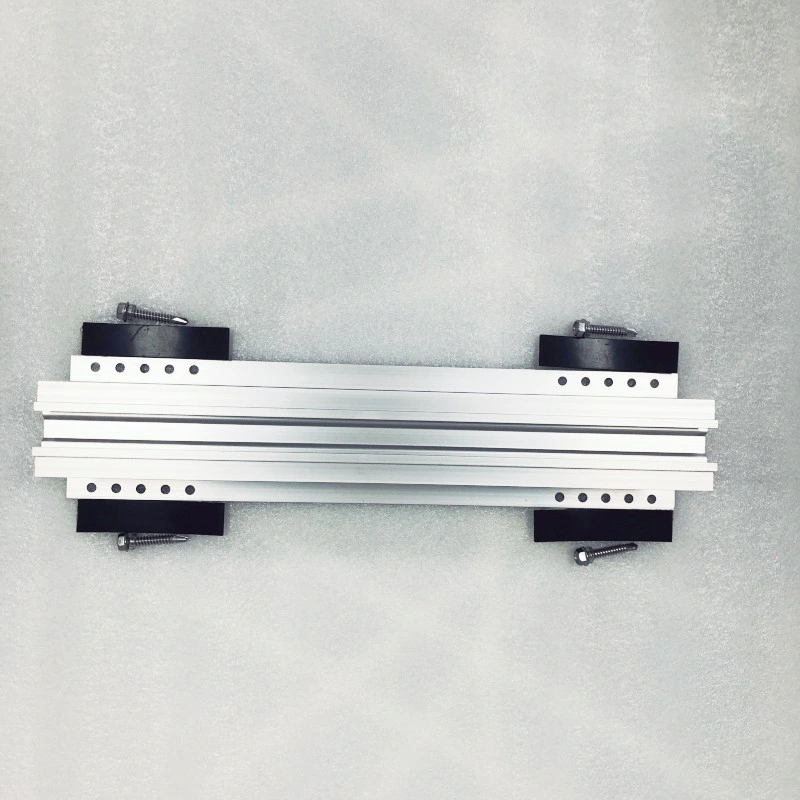 Roof Mounting System PV Solar Bracket Aluminum Mini Rail for Easy Installation