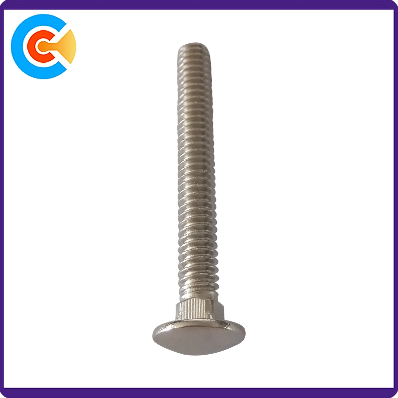 DIN603 Steel Round Head Square Neck Carriage Bolt