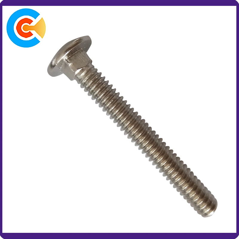 DIN603 Steel Round Head Square Neck Carriage Bolt