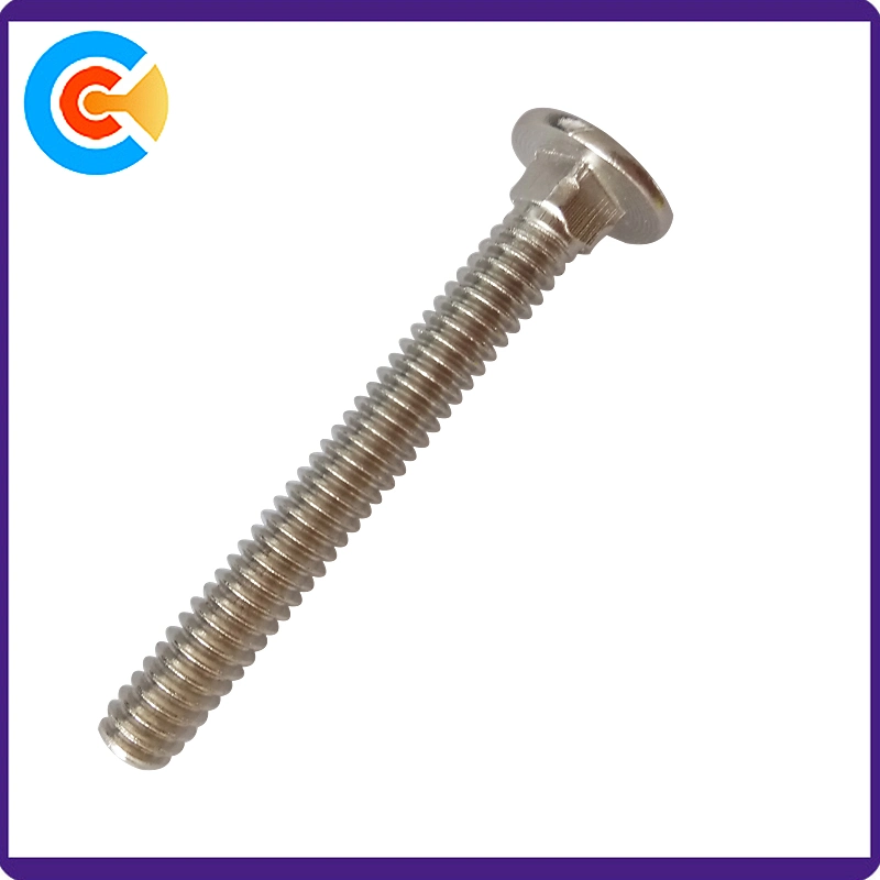 DIN603 Steel Round Head Square Neck Carriage Bolt