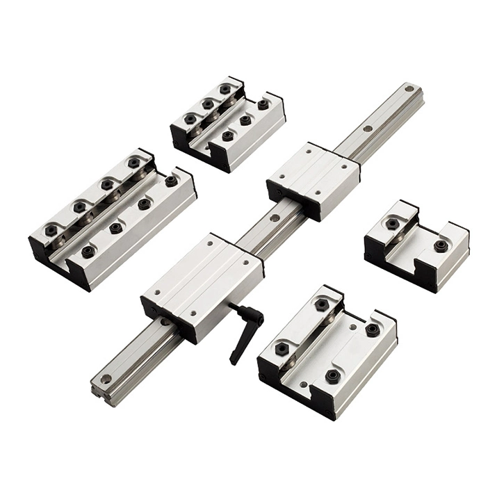 Factory Supply CNC Aluminium Linear Motion Sliding Bearing / Single and Double Roller Linear Guide Rail SBR TBR Lgd Lgd12e Sgr Osg Series