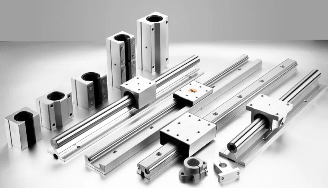 Factory Supply CNC Aluminium Linear Motion Sliding Bearing / Single and Double Roller Linear Guide Rail SBR TBR Lgd Lgd12e Sgr Osg Series