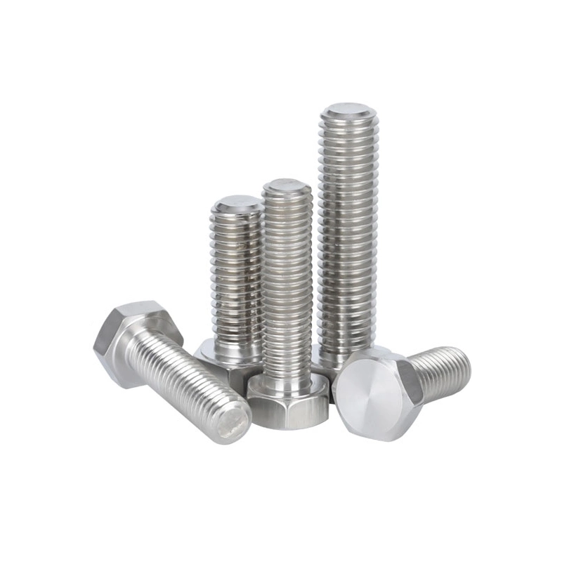 DIN933 DIN931 OEM Fasteners Ss201 SS304 SS316 Stainless Steel Hex Bolt