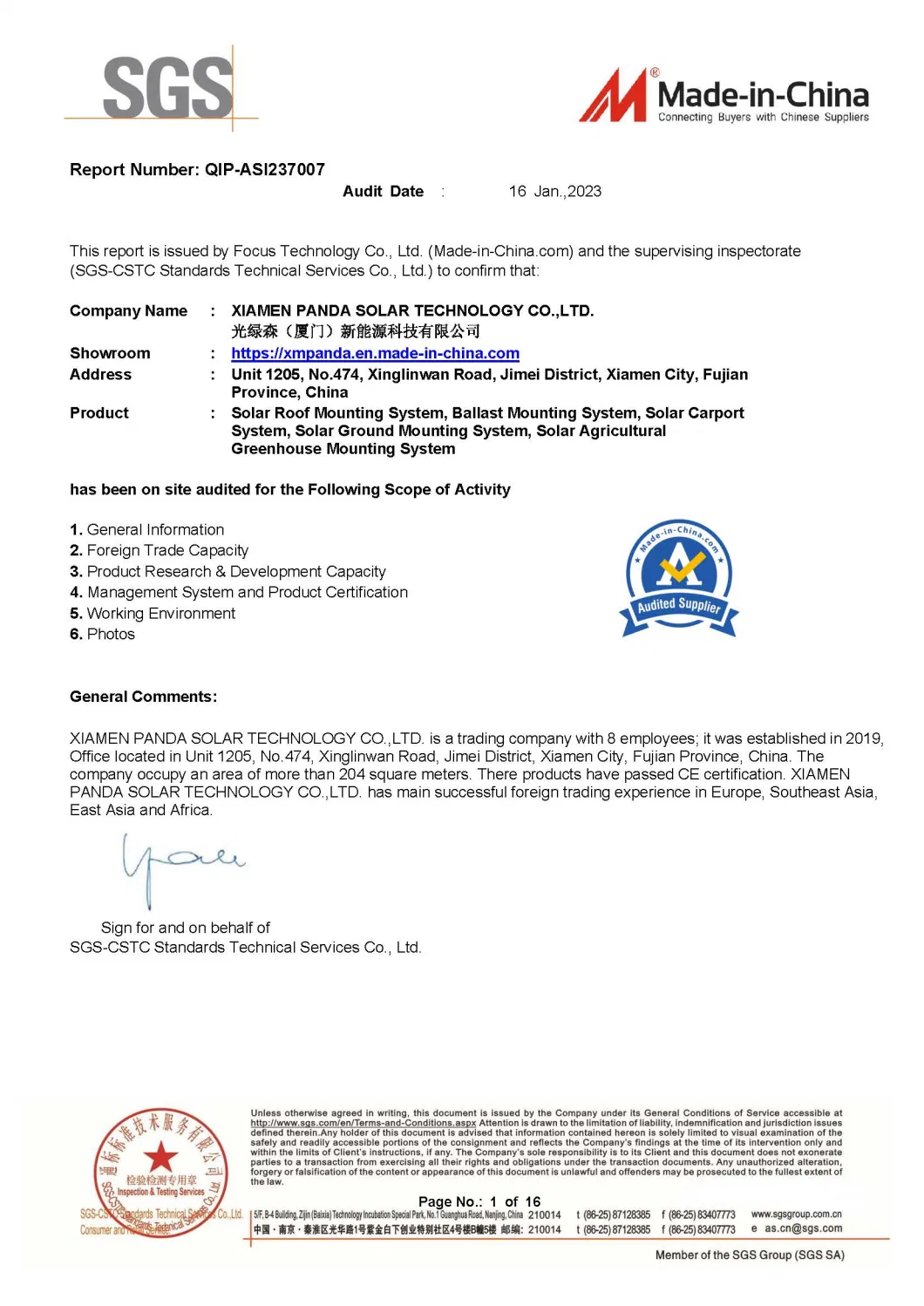 Easy Install End Clamp Universal Aluminum Solar PV Mount Anodized Fixed Solar Panel Frame Inter Clamp End Clamp Manufacturer