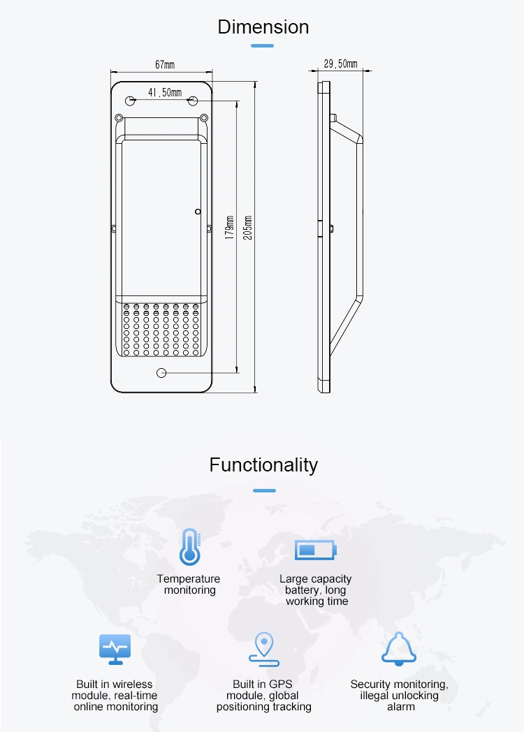 Jointech 704 Solar Powered Long Battery Life Asset Fleet Vehicle Tracking Device Hidden GPS Container Tracker