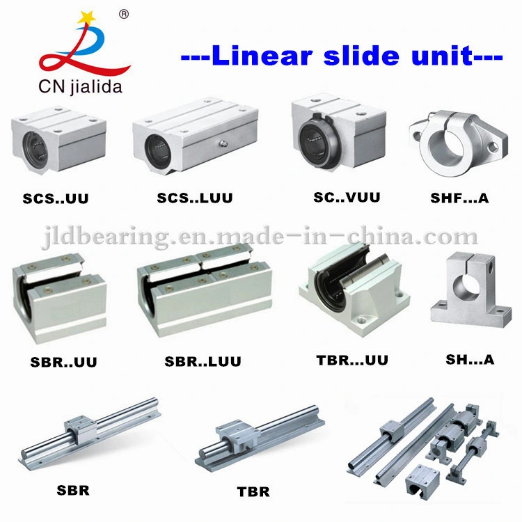 Factory Supply CNC Aluminium Linear Motion Sliding Bearing / Single and Double Roller Linear Guide Rail SBR TBR Lgd Lgd12e Sgr Osg Series