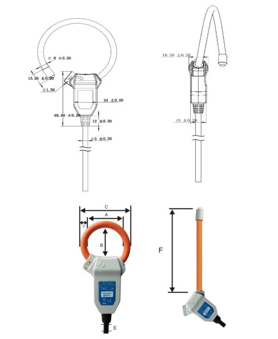 Top Sale High Accuracy Flexible Coil Trc Current Clamp