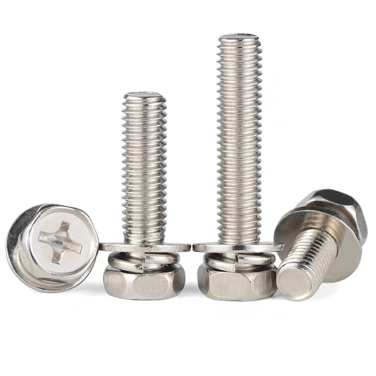 M3 M4 M5 M6 M8 Stainless Steel Large Flat Allen Hex Socket Thin Head Furniture Rivet Screw Connector Joint Bolt