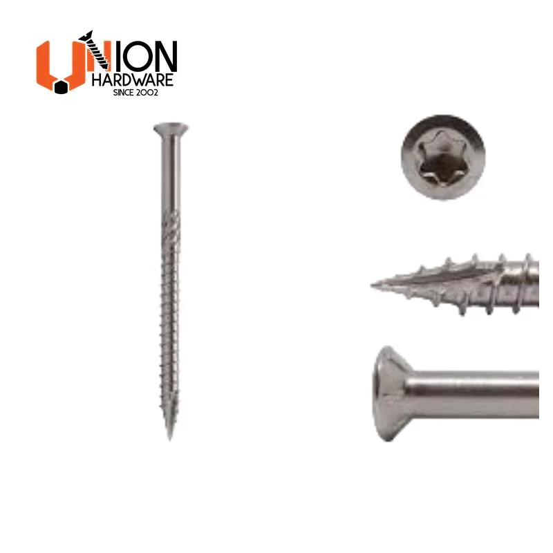 Self-Tapping Chipboard Screw with Yellow White Zinc Plated Anti-Corrosion