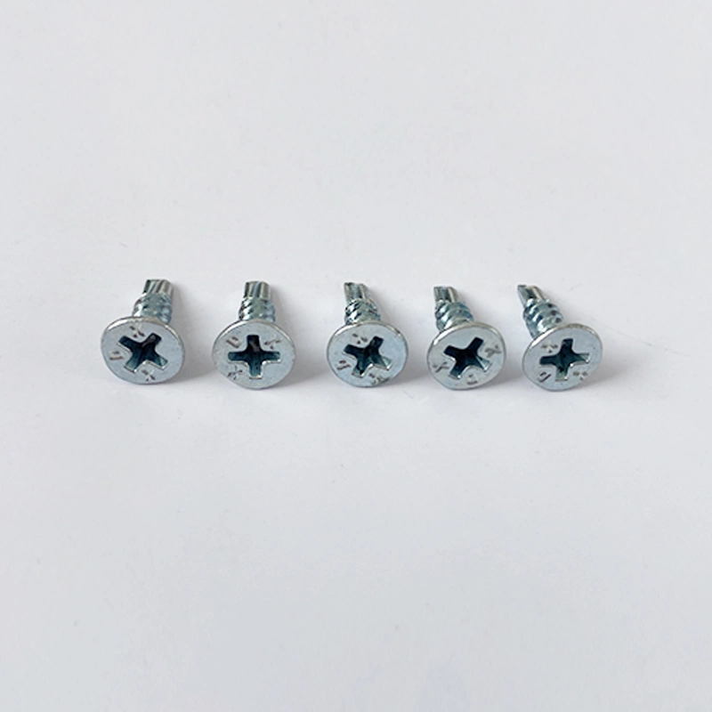 Factory Price Self Tapping Cross Recessed Countersunk Head Bored Screws