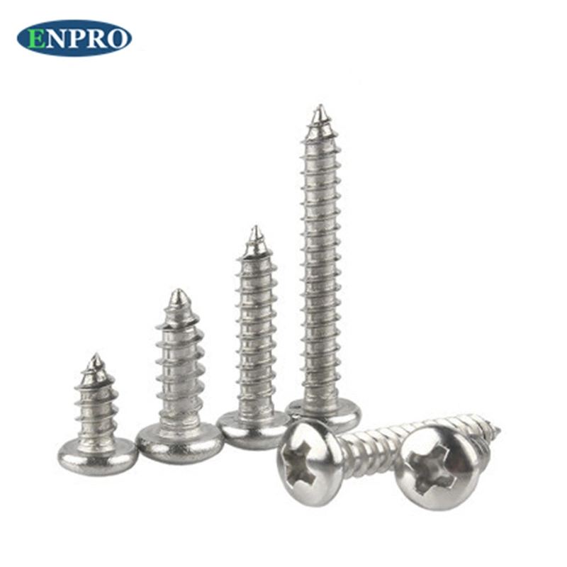 Metal Self-Tapping Thread Fasteners Manufacturer Custom M1.4 M2 M3 M4 M5 M6 Self Tapping Screws for Plastic