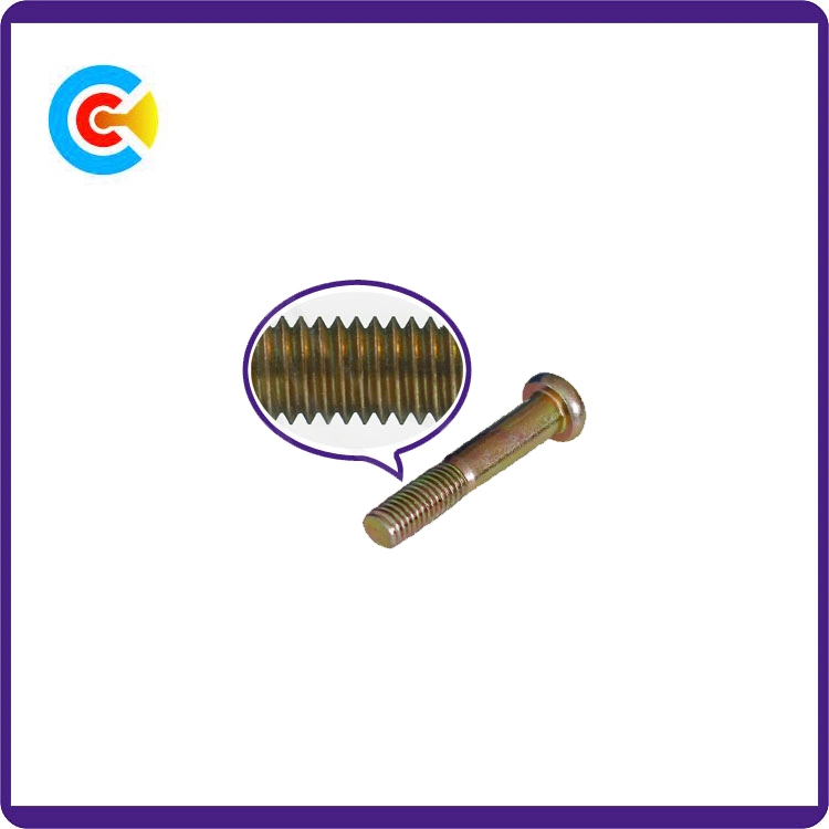 GB/DIN/JIS/ANSI Carbon-Steel/Stainless-Steel Plum Flat Head Inch Self-Tapping Screws for Bridge