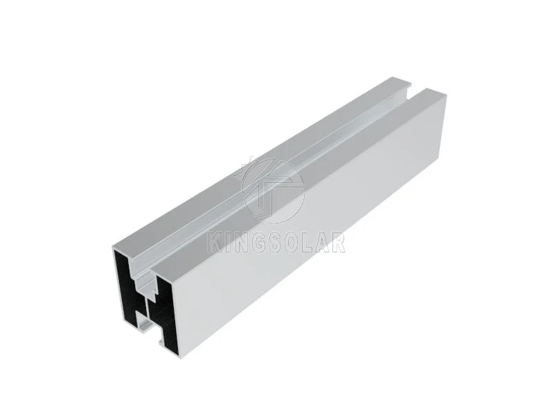 Aluminum Can Customized Rail for PV Solar Mounting System