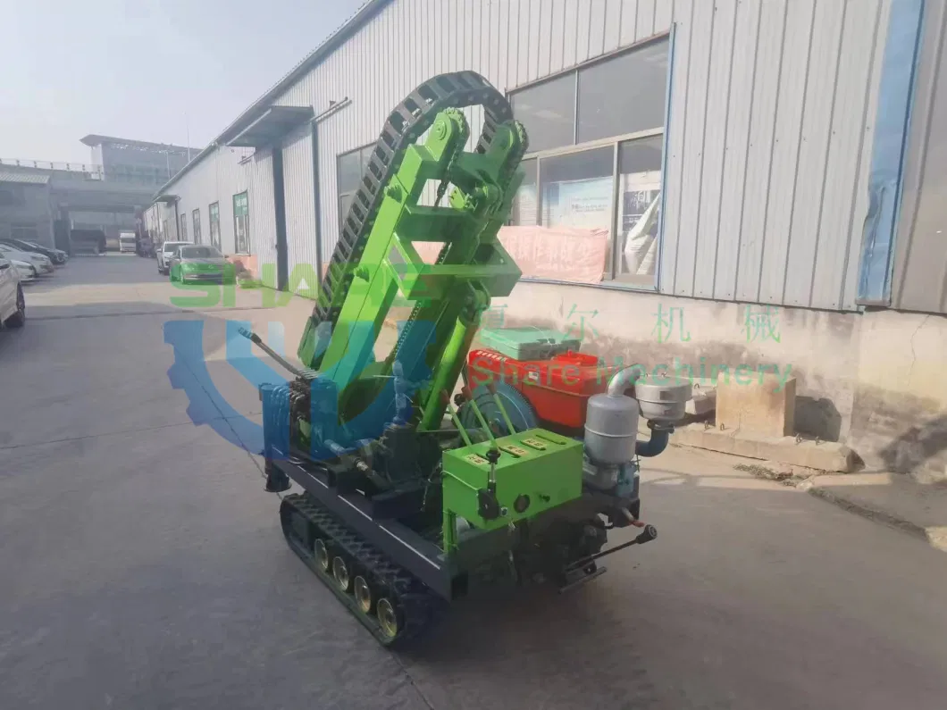 Screw Ground Installation Machine Rotary Drilling Dig Solar Pile Driver Machine Crawler