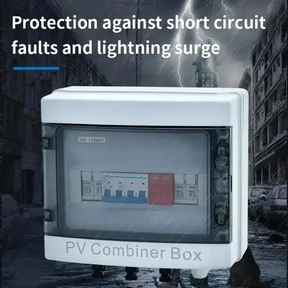 Kingwooh Energy DC Solar Stings Combiner Box Junction Box for Solar Panel 2 in 2 out 2 String Combiner Box