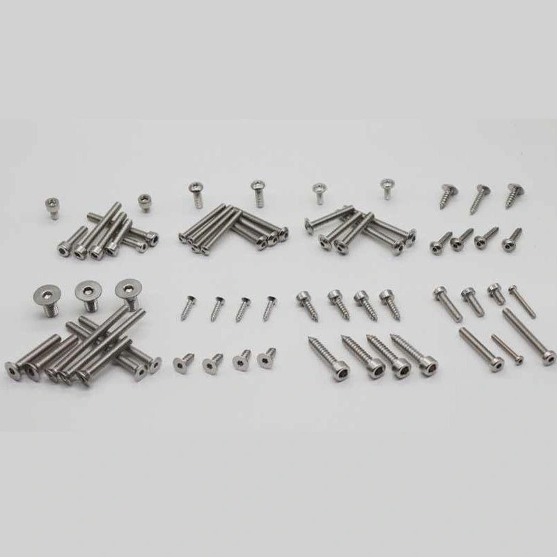 M3 M4 M5 M6 Truss Button Head Sheet Metal Screw Socket Self Tapping Screws 304 A2 Stainless Steel Made in China