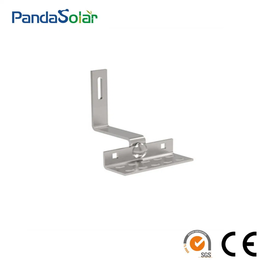 OEM Solar Roof Bracket Mounting Adjustable Stainless Steel Hook for Tile Rooftop