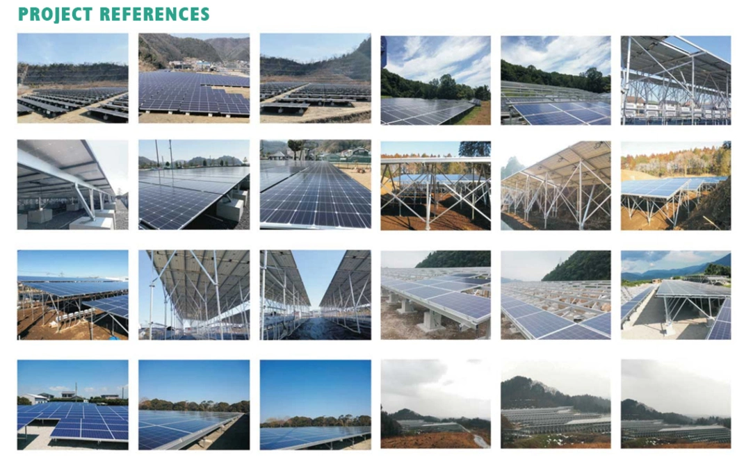 Solarflex Ground Mounting Structure for Flexible Solar Panel Installation