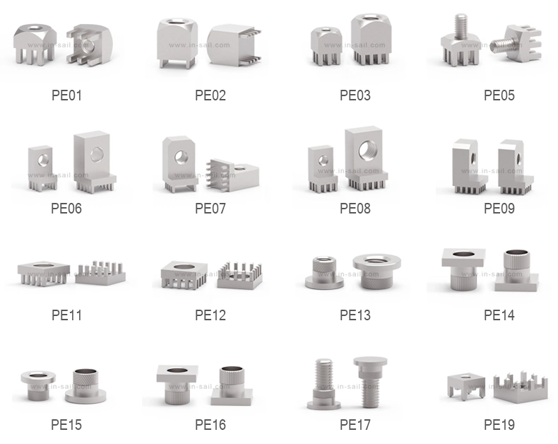 Press Fit with Internal Threaded PCB Terminal Block 7461059 7461090 7461060